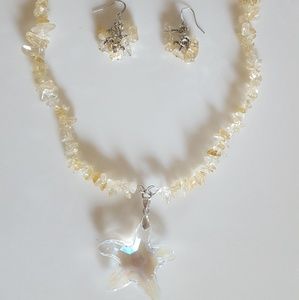 Necklace and Earrings